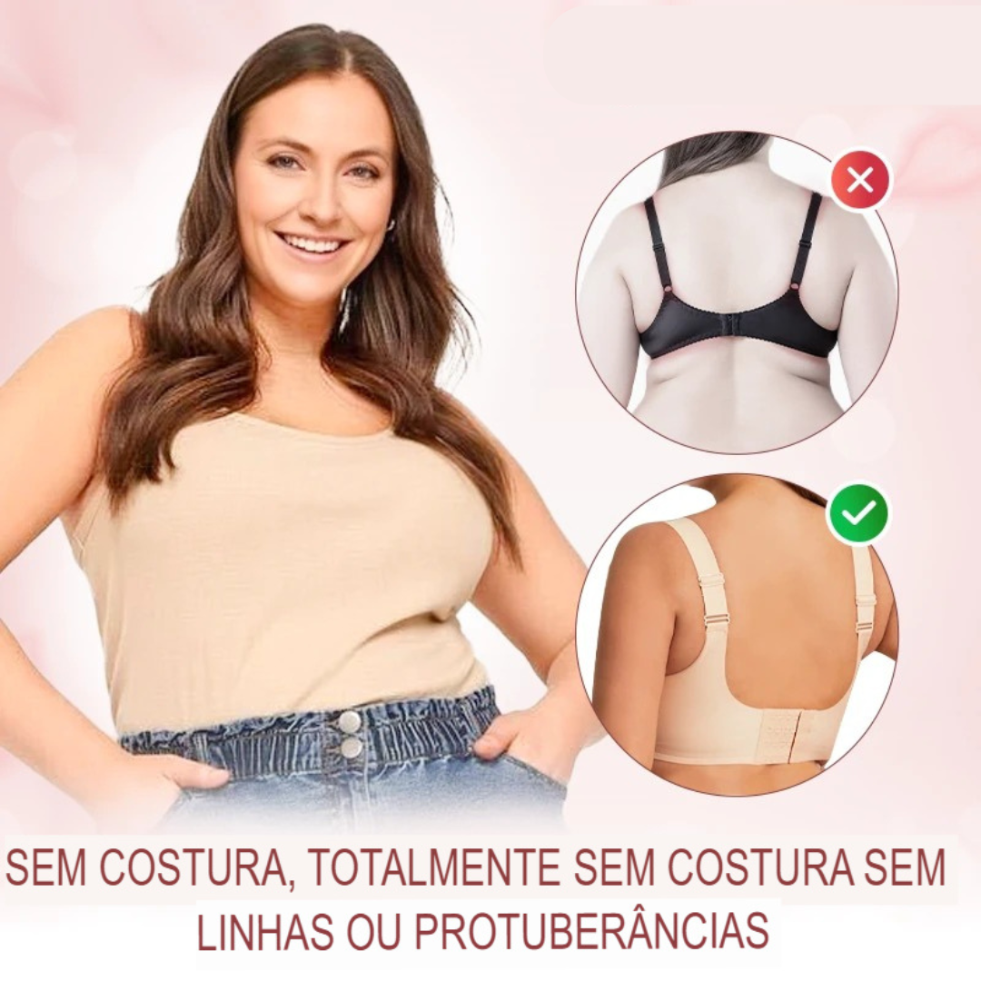 Kit de Sutiãs Modeladores Push-Up™ Sem Costura em Spandex / Conforto Incomparável e Suporte Elegante para o Dia Todo!