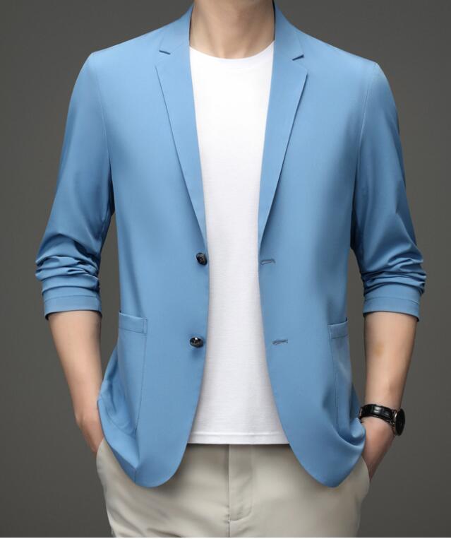 Blazer Casual Italian em Seda Gelo / Elegância e Imponência Sem Largar Mão do Conforto!