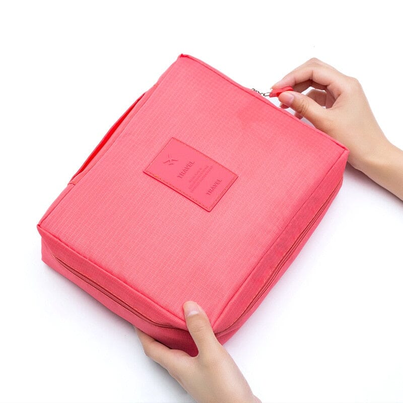 Bolsa De Viagem Organizadora Travel 2 em 1 | Versão 2022 | Último dia de Frete Grátis + Promoção 0 loja Zene Rosa choque 